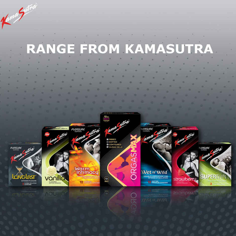 Kamasutra Longlast Sync Condoms For Men