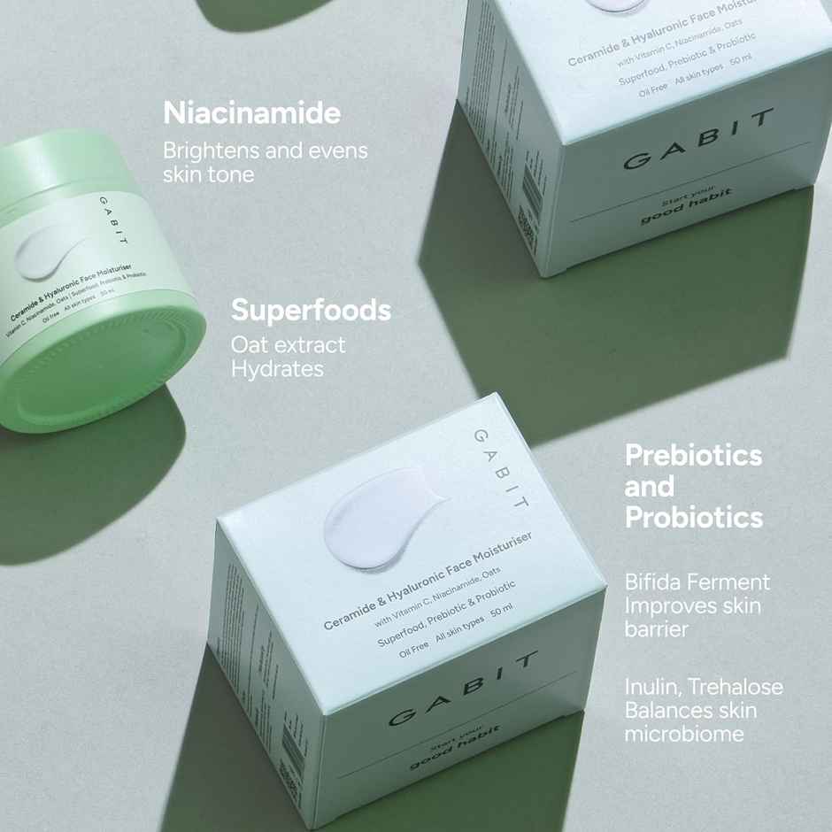 Gabit Ceramide & Hyaluronic Face Moisturiser