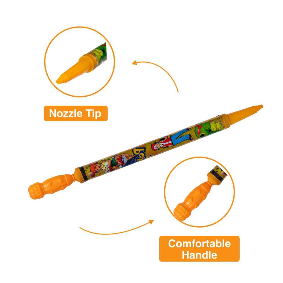 Medium Water Pipe Pichkari for Holi | Assorted | Leak Proof | Tomuncle
