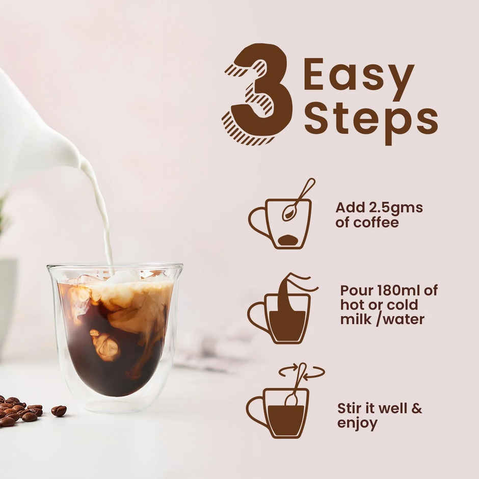 Bevzilla Gold Brew Freeze Dried Instant Smooth Rich Coffee Powder