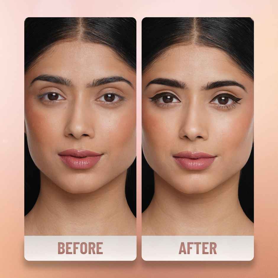 Swiss Beauty 2 In 1 Eyeliner, Eyebrow Filler and Kajal Black