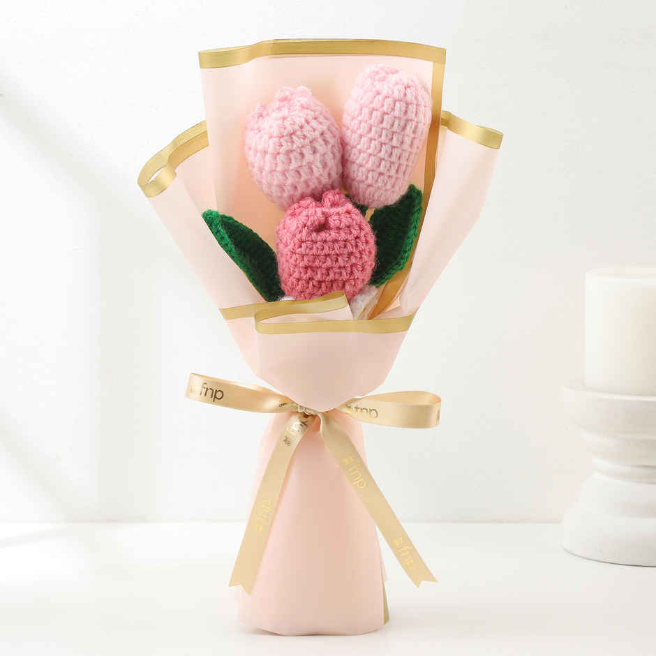 Womens Day Crochet Tulip Bouquet | FNP