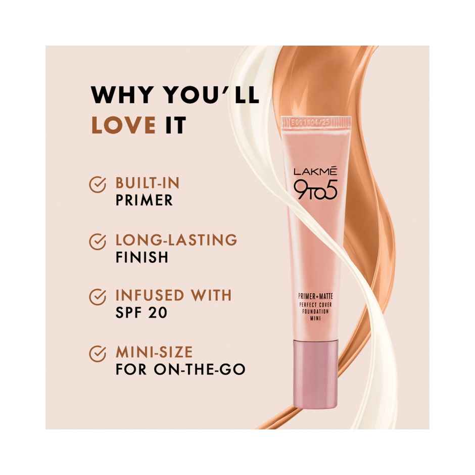 Lakme 9-5 P+M FDN Warm Creme