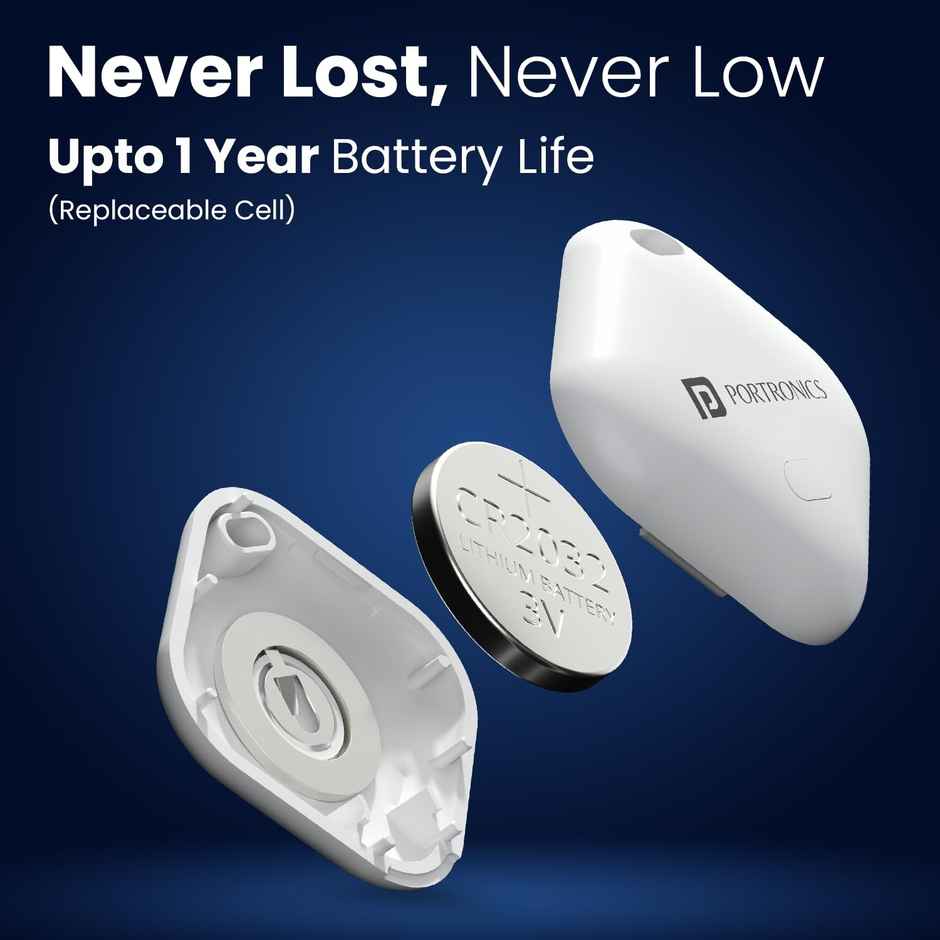 Portronics World Tag Smart Smallest Item Finder