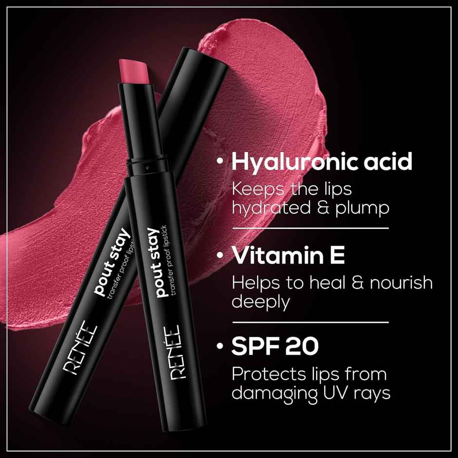 Renee Poutstay Lipstick - Zia | Vibrant