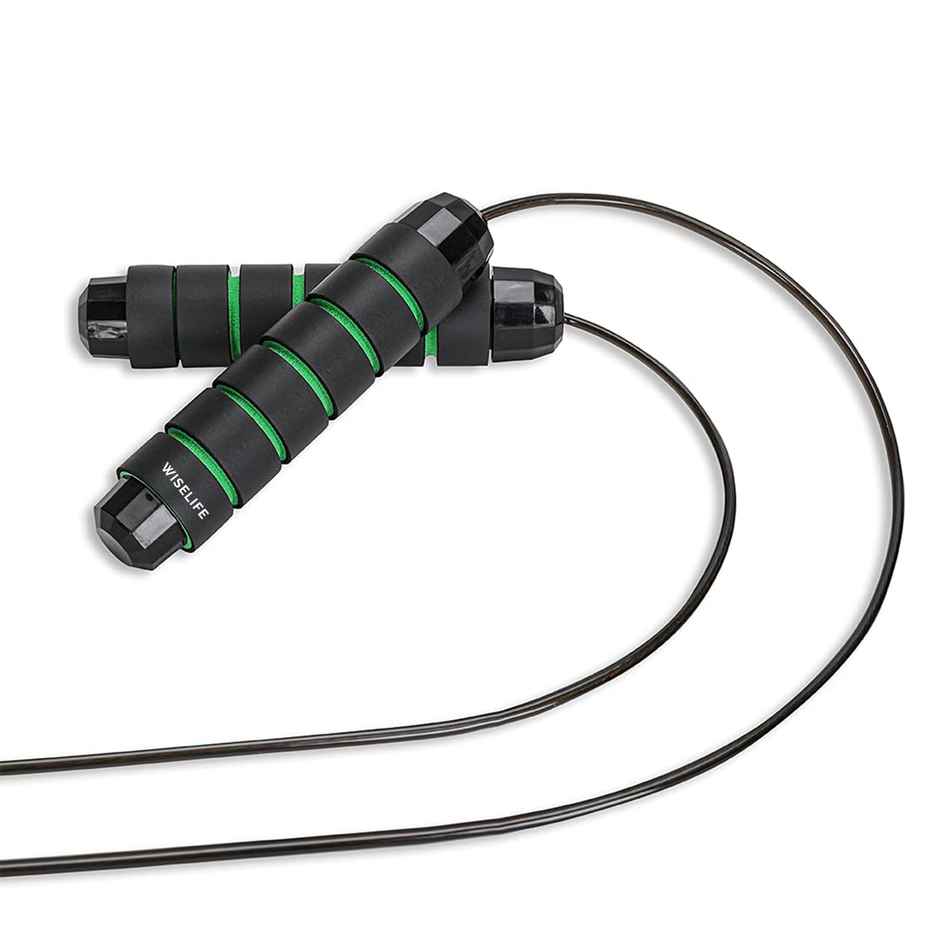 Wiselife Skipping Rope- Green Black
