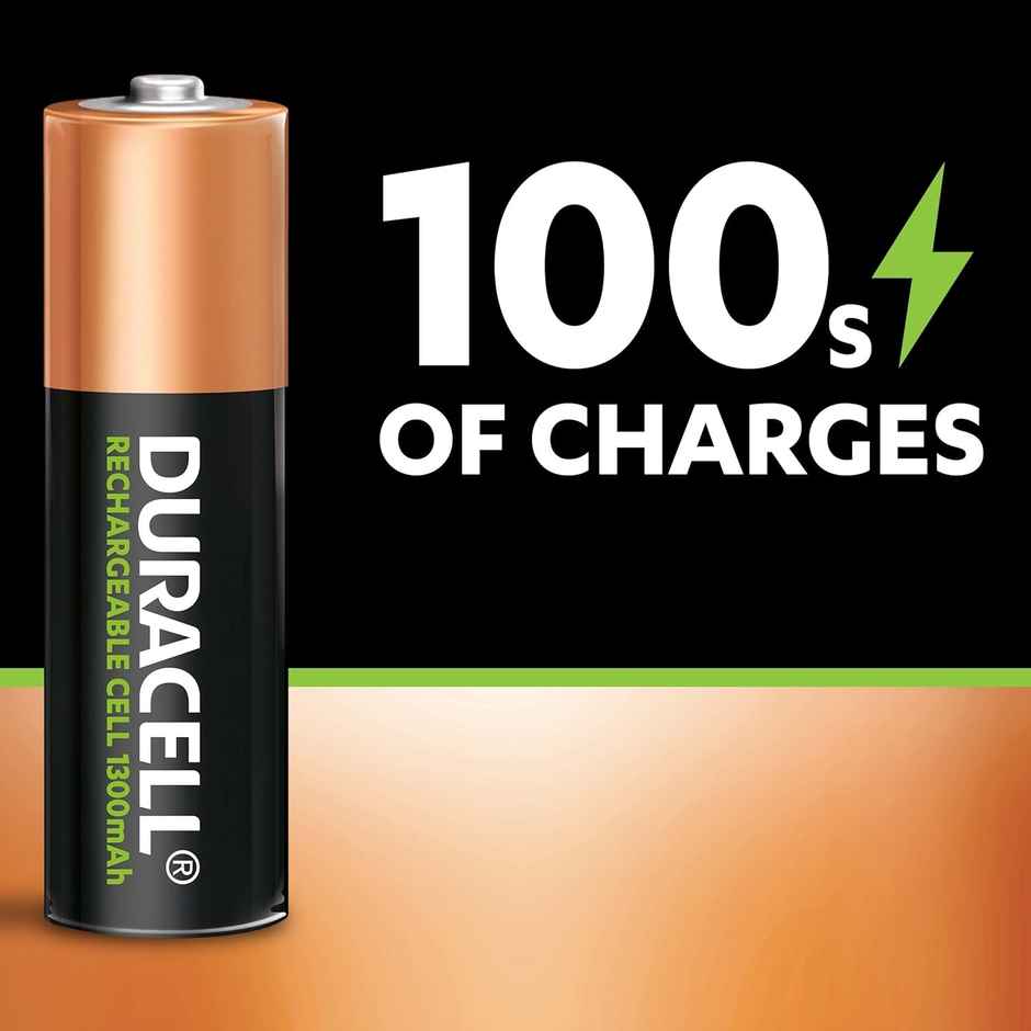 Duracell Rechargeable AA 1300mAh Batteries |Pack of 4
