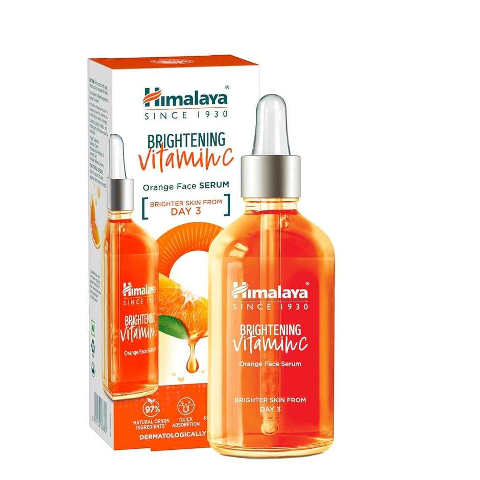 Himalaya Wellness Company Bright Vita C Orange Face Serum