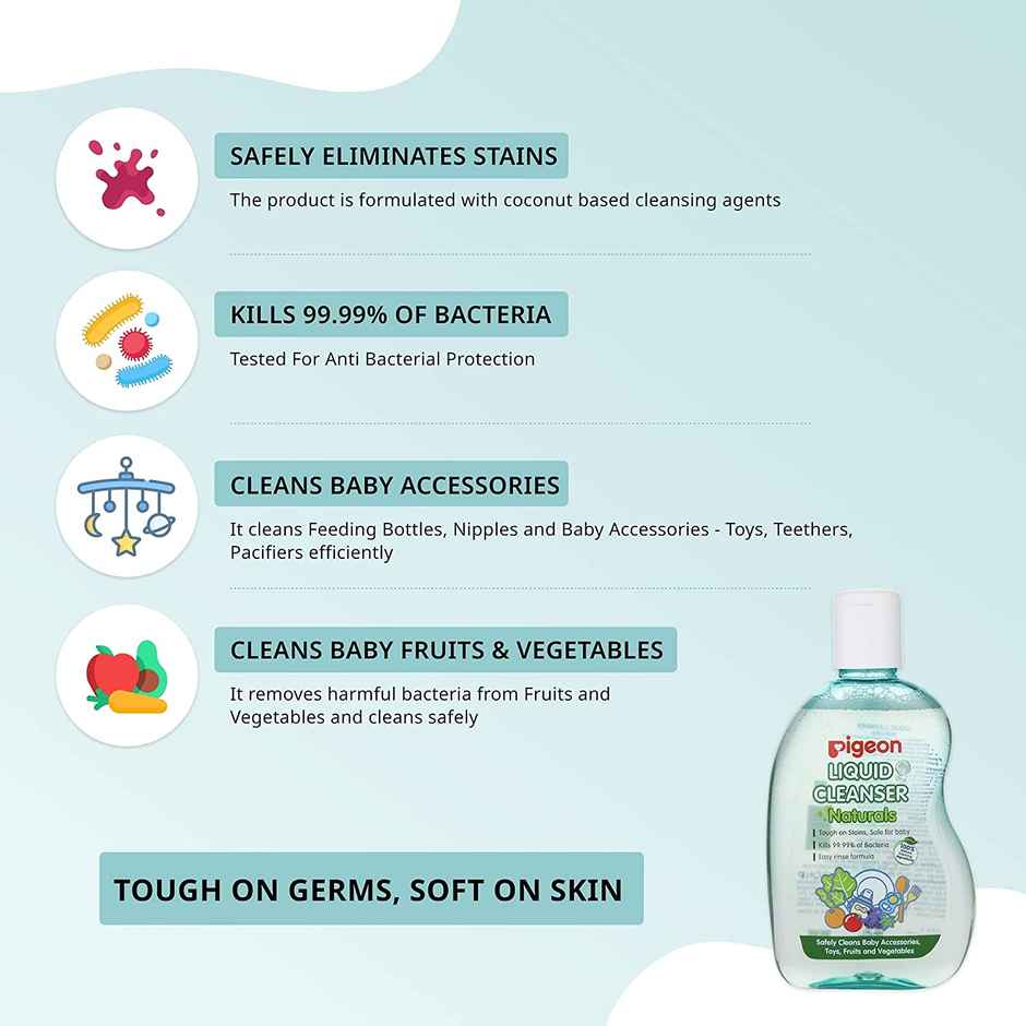 Pigeon Liquid Cleanser Bottle Pin