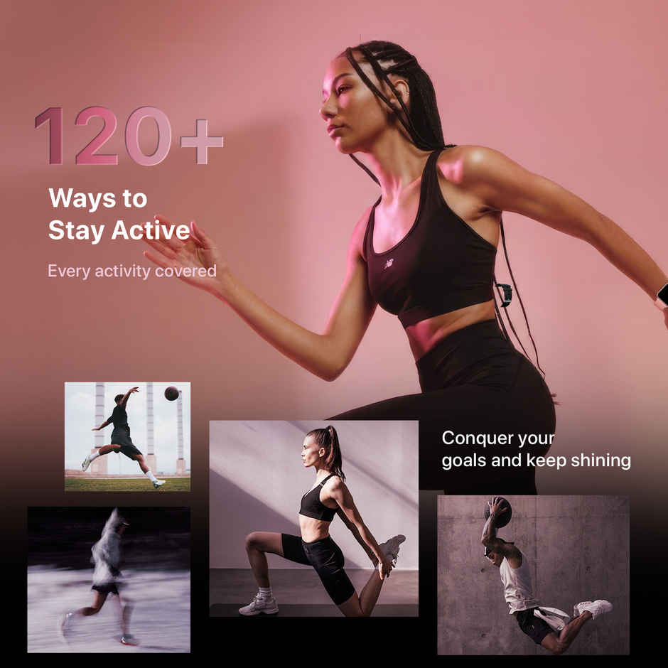 Fire-Boltt Ninja Call Pro Plus | 1.83" Display | BT Calling | Women's Edition - Pink