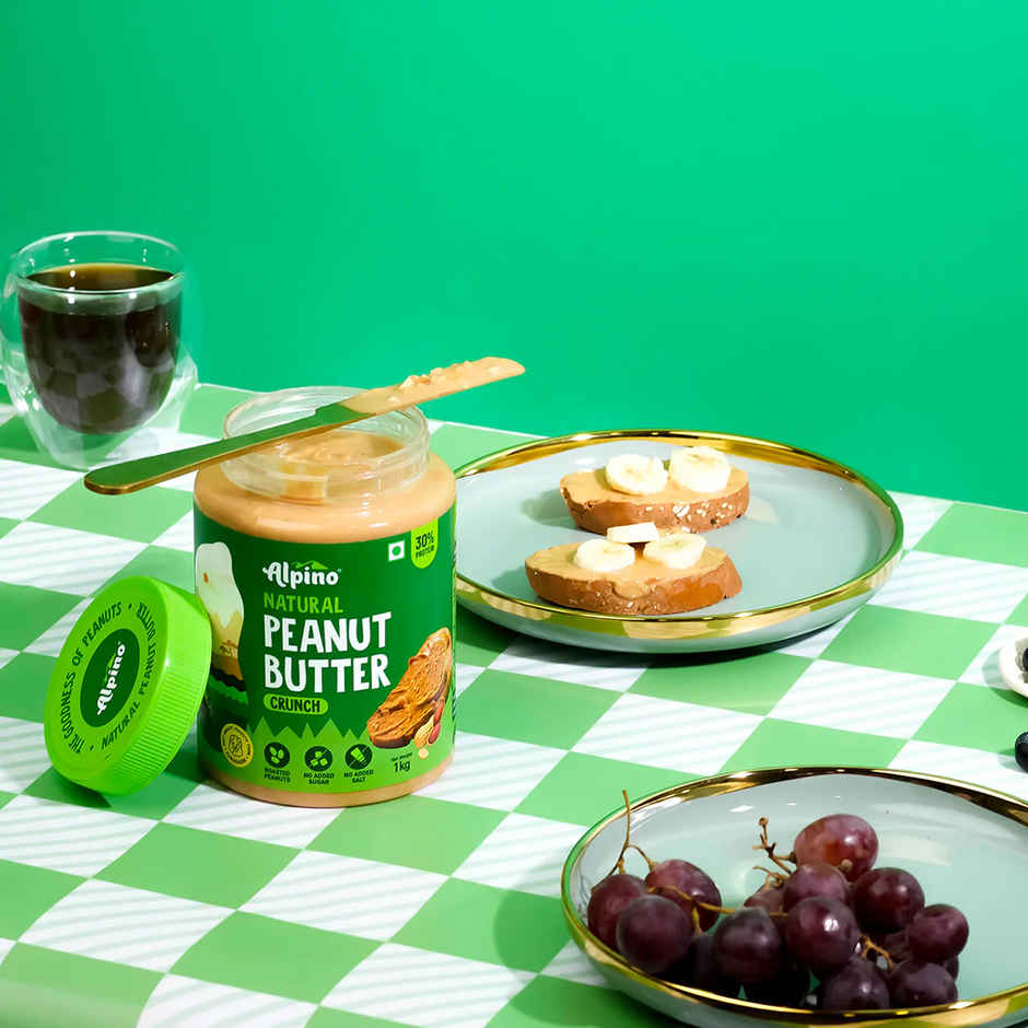 Alpino Natural Peanut Butter Crunch (Unsweetened)