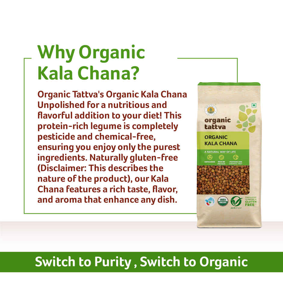 Organic Tattva Kala Chana