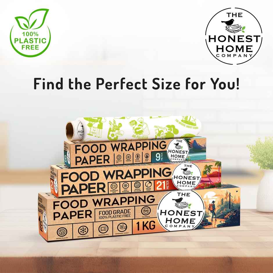 The Honest Home Company Food Wrapping Paper | 21 Meter
