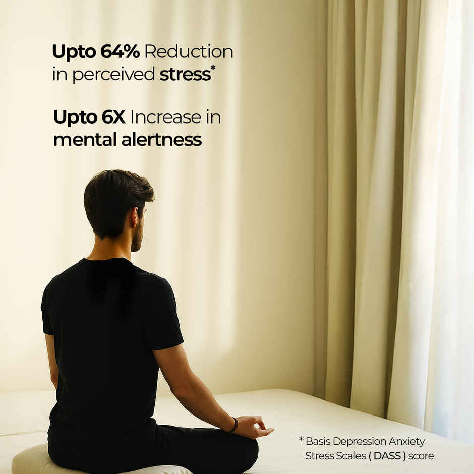 Zandu Ashwagandha 66 KSM Clinically Proven Pure Root Extract for Maximum Potency