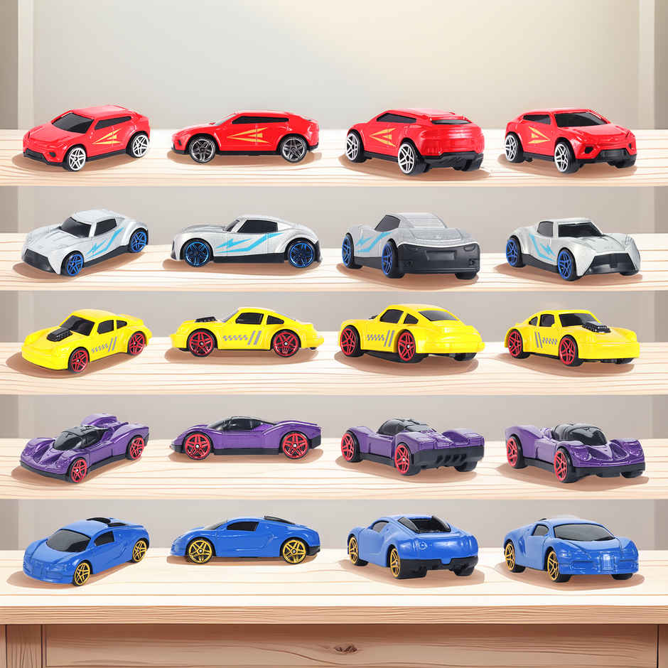 Race N Roll 1:64 Metal Die Cast Car | Lu.hw.bu.nz.po959 | Pack of 5