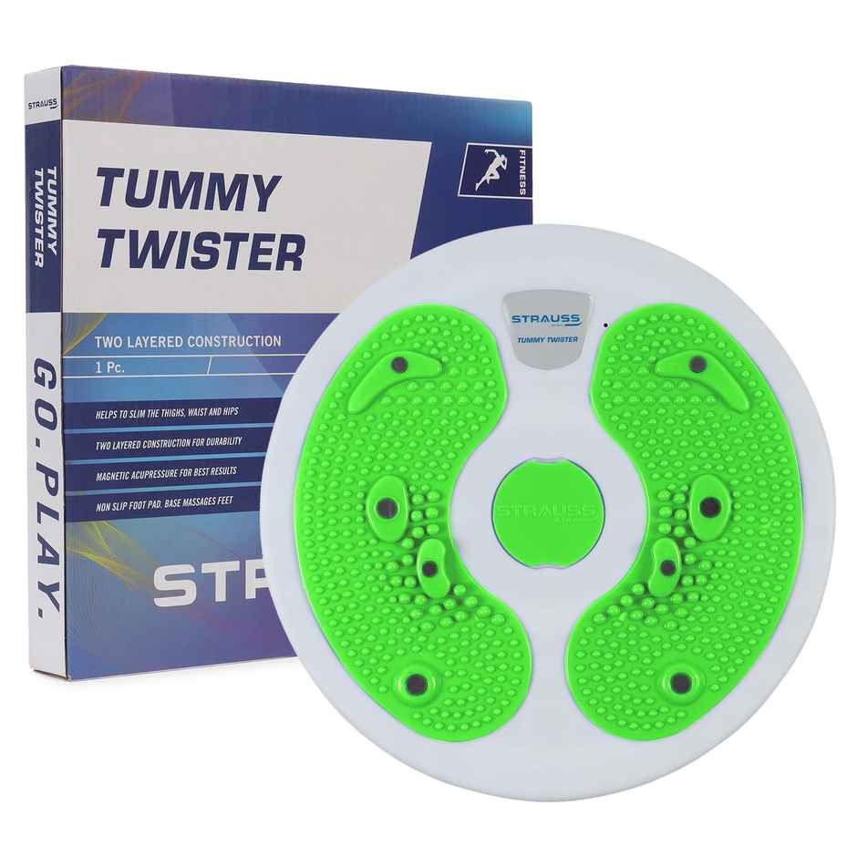Strauss Tummy Twister | White & Green