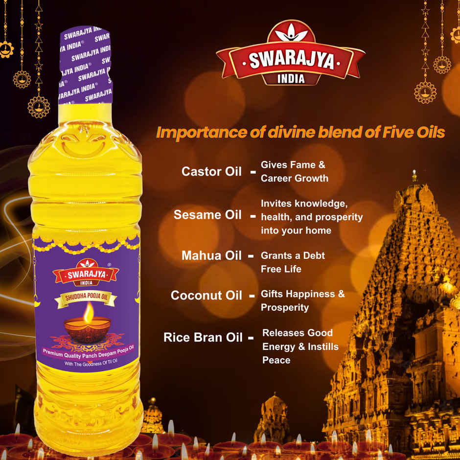Shuddha Pooja Oil | Swarajya India