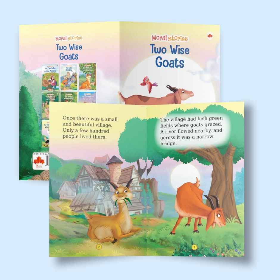 Moral Story Books for Kids (Illustrated) (Set of 10 Books)
