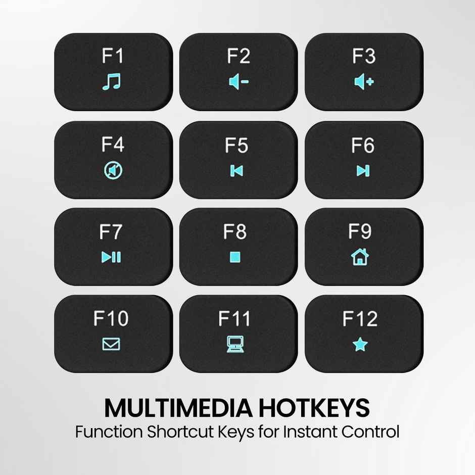 Portronics Ki-Pad 3 Wired Keyboard