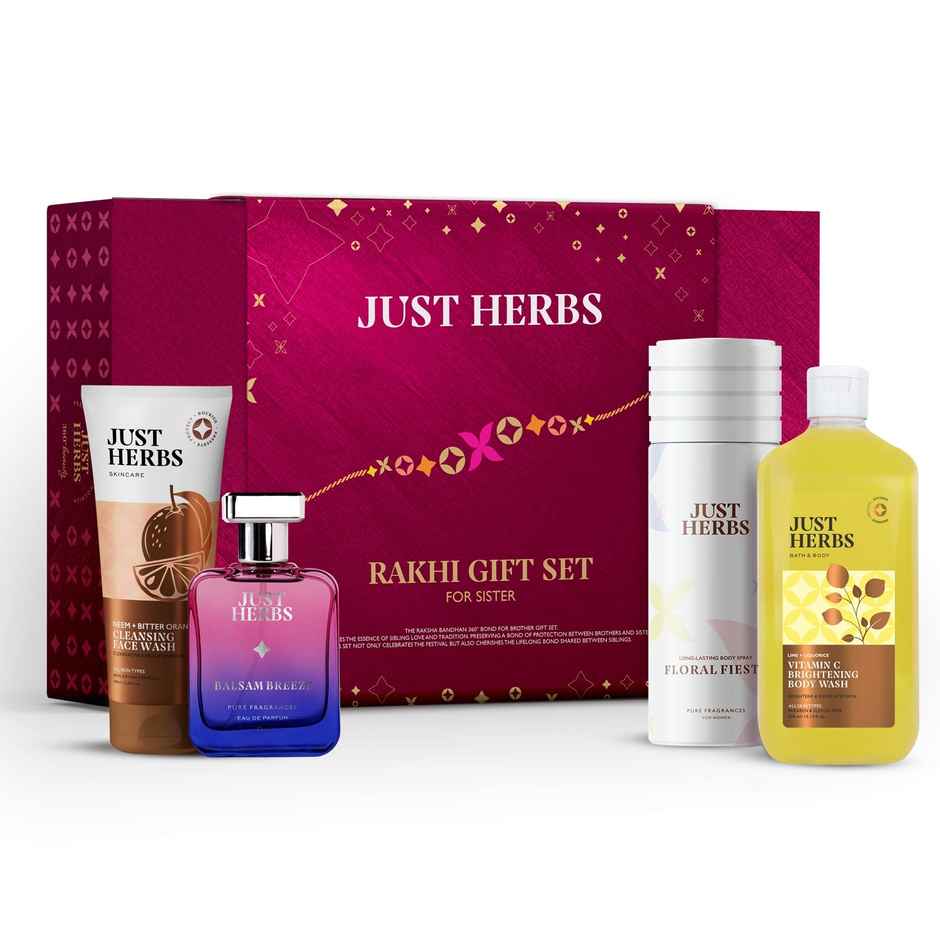 Justherbs Rakhi Gift Set
