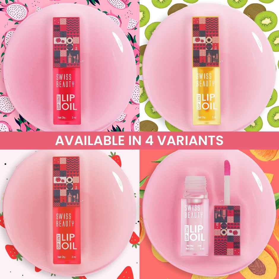Swiss Beauty Dip Tint Color Changing PH Lip Oil - 4 Kiwi