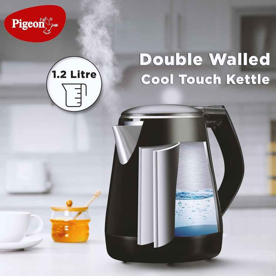Pigeon Aura 1.2 L Electric Kettle - Cool Touch Outer Body
