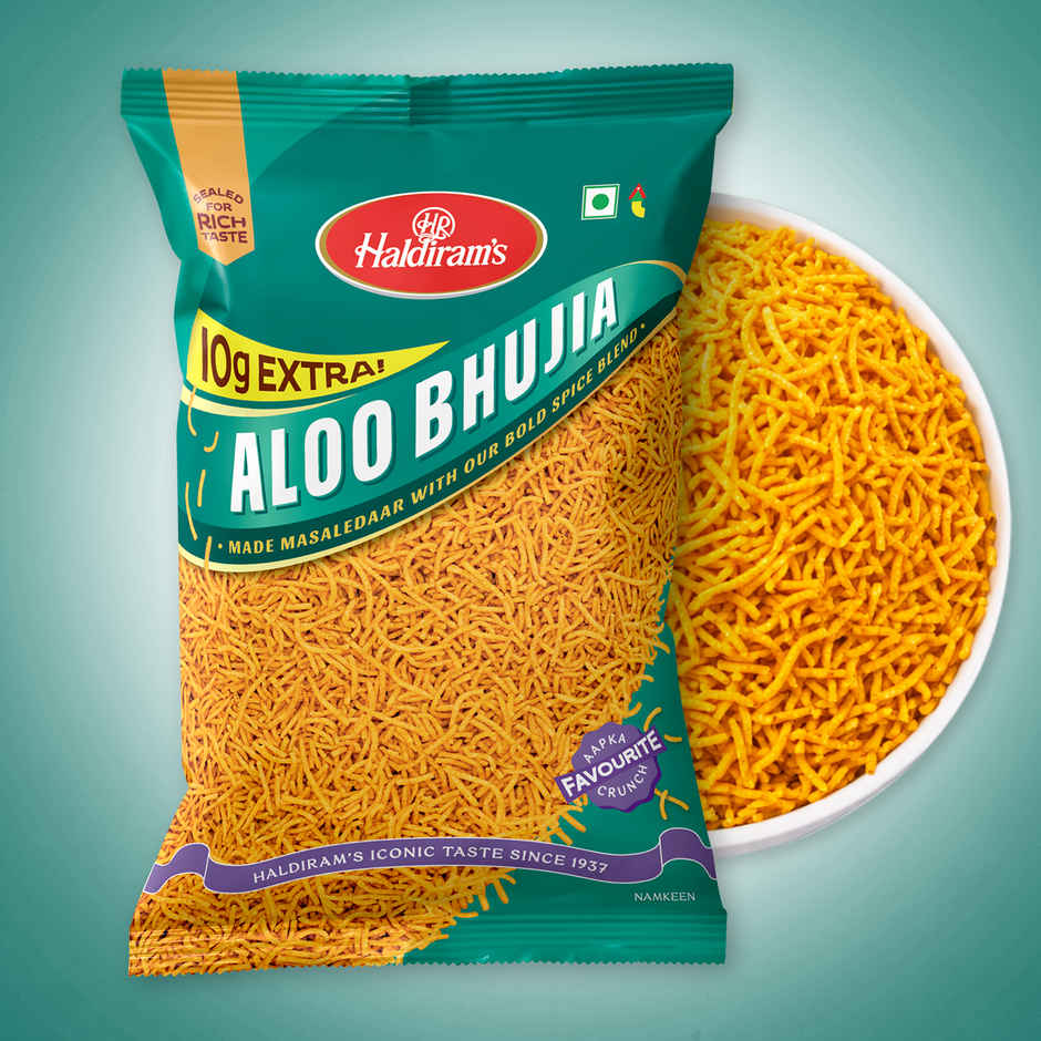Haldiram's Aloo Bhujia | Crunchy Savory Snack
