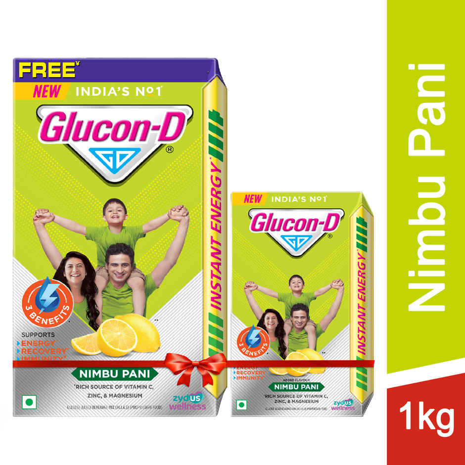 Glucon D Nimbu Pani Glucose Powder