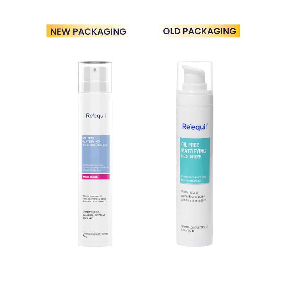 Re'Equil Oil Free Mattifying Moisturising Gel
