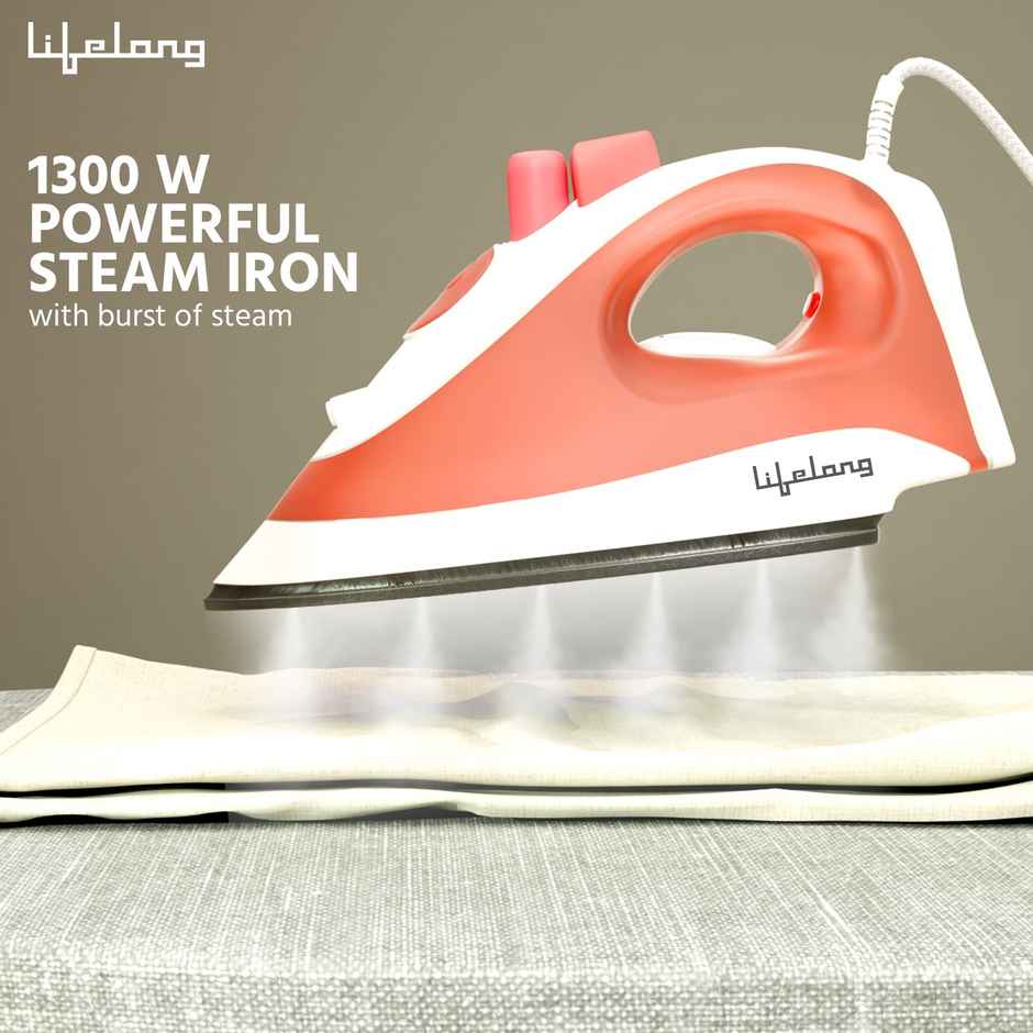 Lifelong 1300 W Steam Iron - (Llsi13)