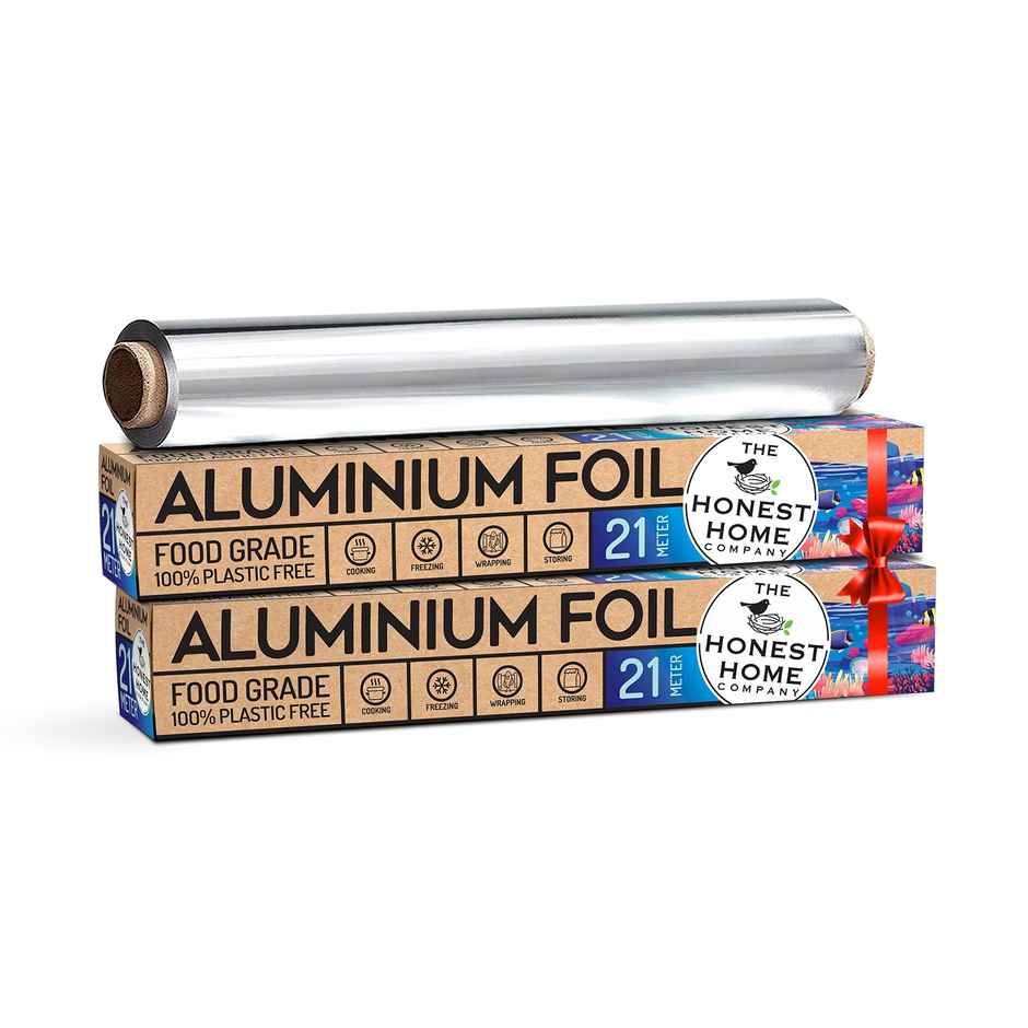 The Honest Home Company Aluminium Foil - 21 m