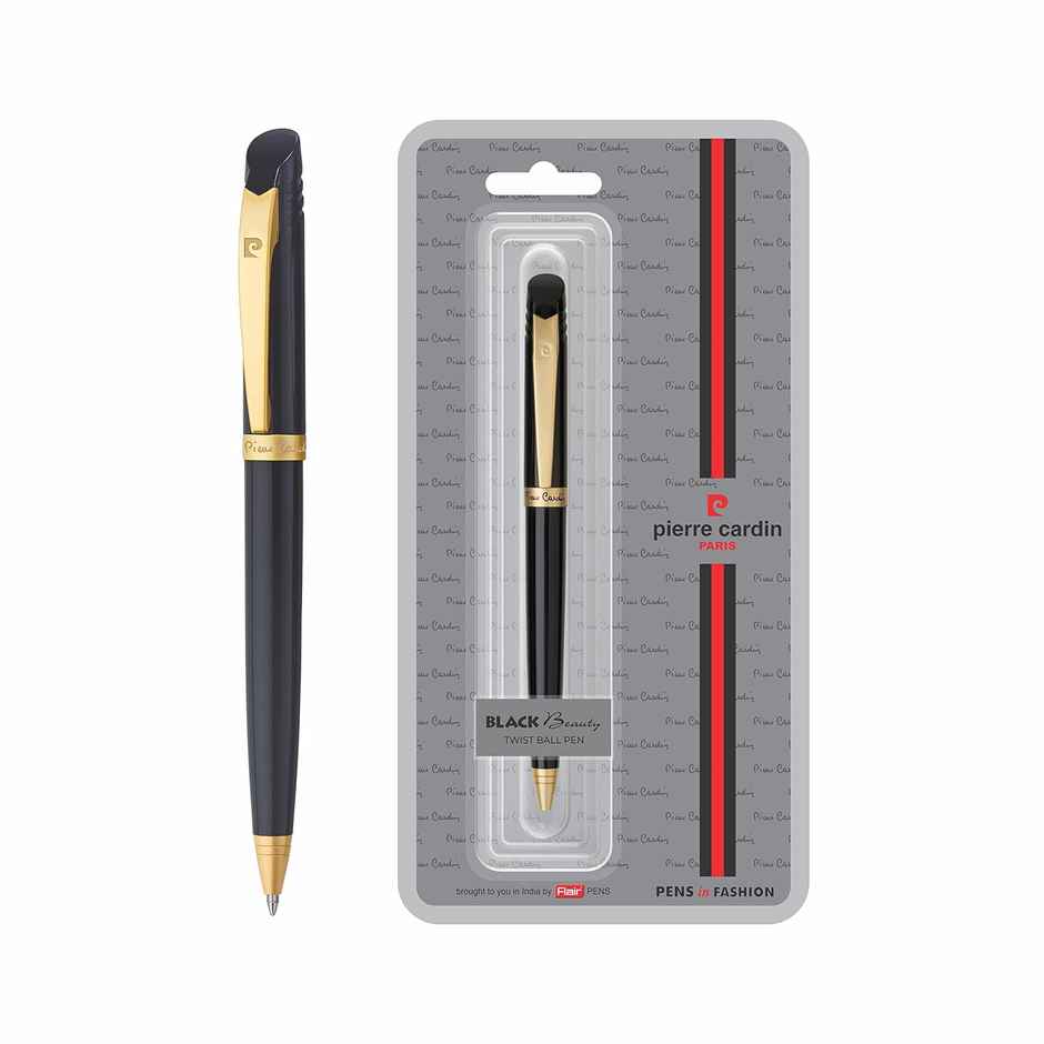 Pierre Cardin Black Beauty Metal Ball Pen