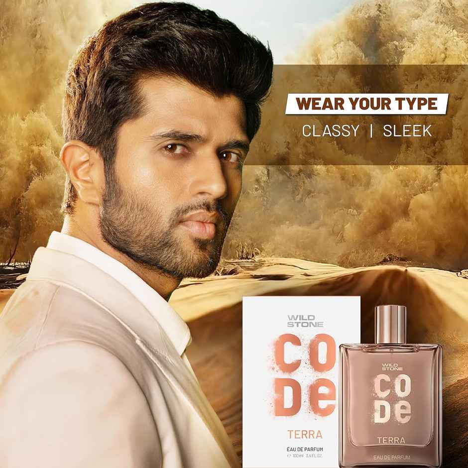 Wild Stone Code Terra Eau De Parfum Mature And Sleek Personality Premium Perfume For Men