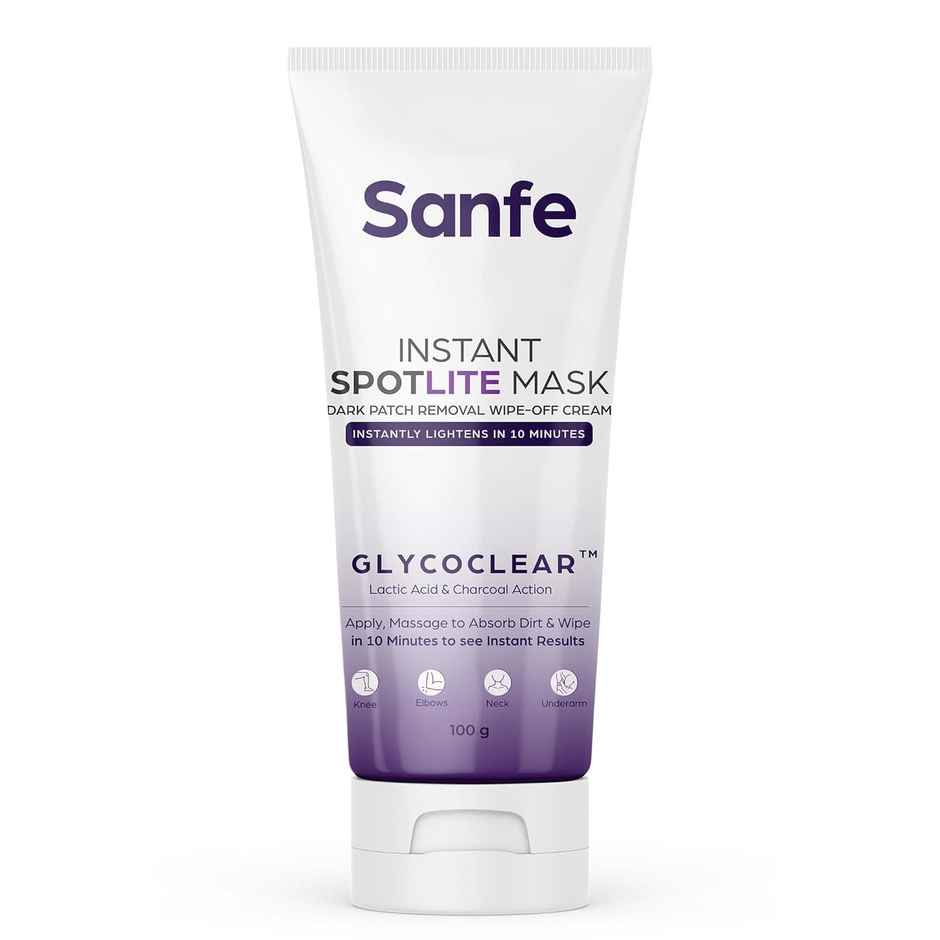 Sanfe Instant Spotlite Mask For Dark Underrams, Neck & Body