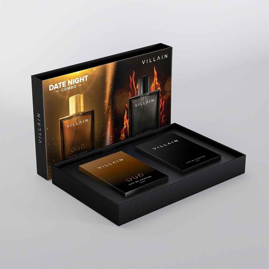 Villain Luxury Villain Date Night Combo Premium Long Lasting Perfume For Men