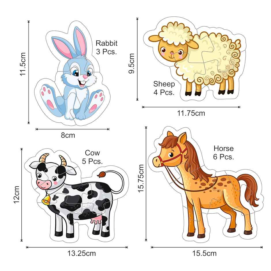 Ratna's Baby Jigsaw Farm Animal