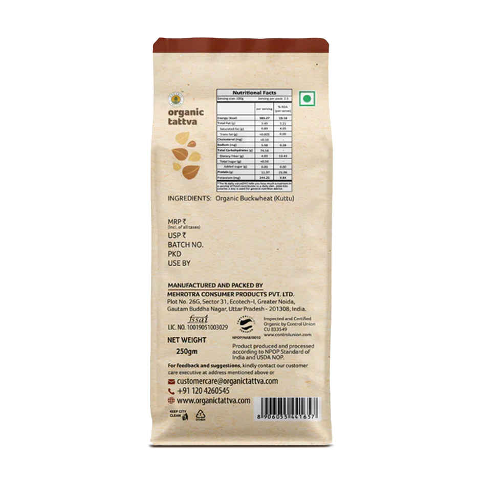 Organic Tattva Buckwheat | Kuttu Flour