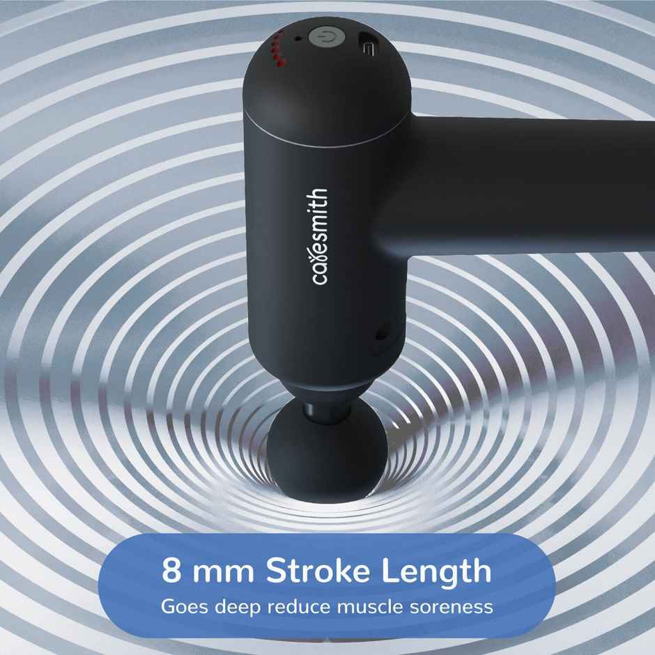 Caresmith Charge Boost Massage Gun True Percussion Massager Machine Pain Relief For Men And Women