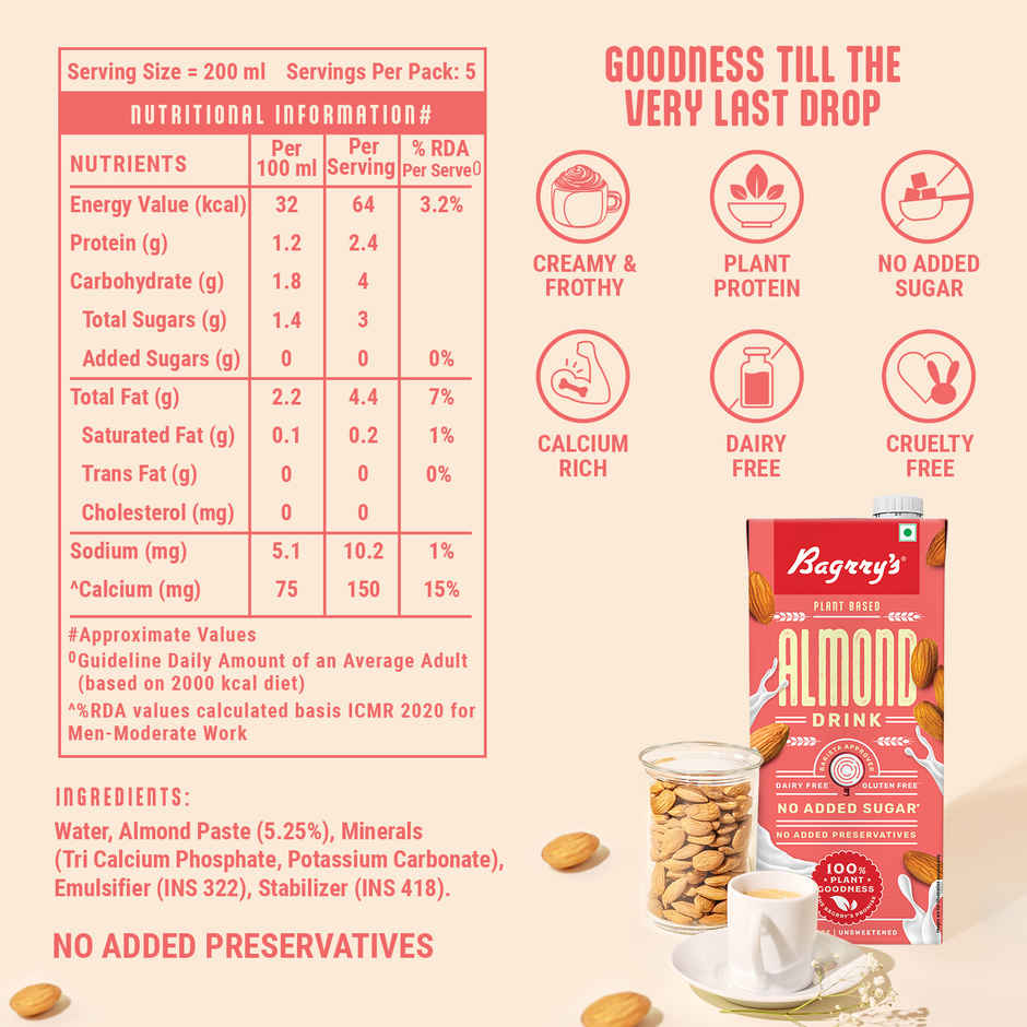 Bagrry's Almond Milk