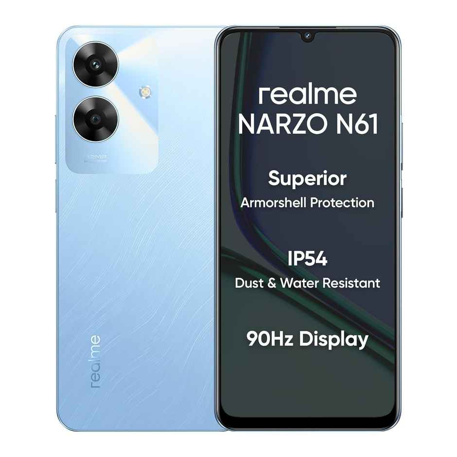 Realme Narzo N61 | 4GB | 64GB | Voyage Blue