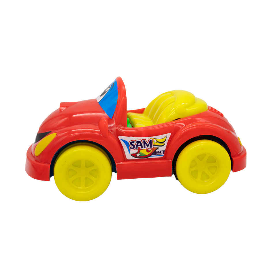 Toybharat Push N Go Sam Car | Exciting Birthday Gift for Kids - Multicolour | Assorted