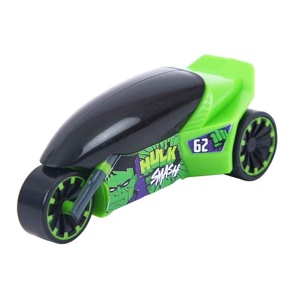 Hamleys Marvel Hulk Pull-Back Rider Bike for Kids