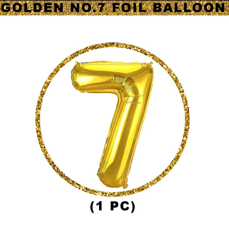 Foil Balloon Number 7 | Let's Vybe