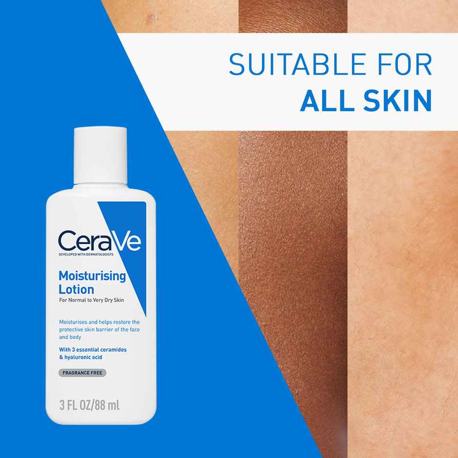 CeraVe Moisturizing Lotion for Normal to Dry Skin with Ceramides & Hyaluronic Acid