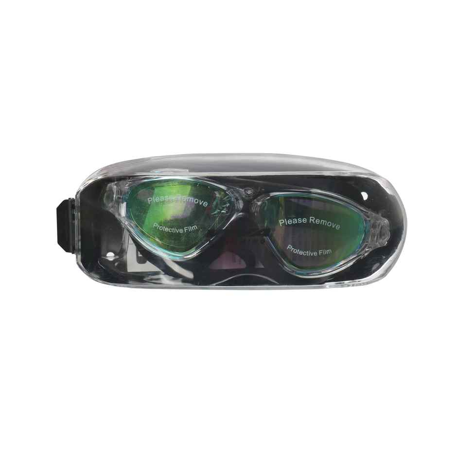 Viva Unicorn Professional Players Swimming Goggles | Anti-Fog, Uv Protection | 1 Piece Mirror Lens