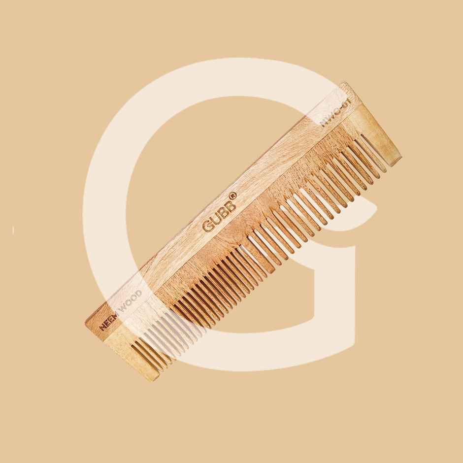 GUBB All Purpose Neem Wood Comb