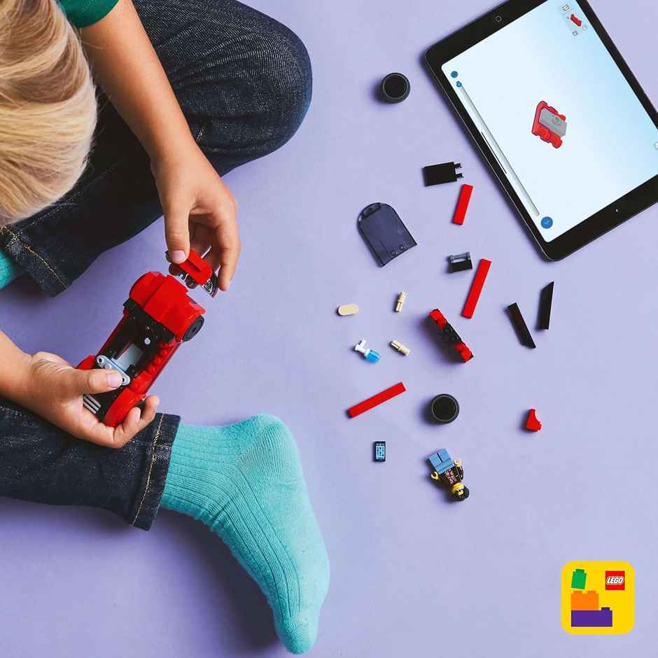 LEGO City Red Sports Car Supercar Toy Vehicle Set 60448 Building Blocks Toys