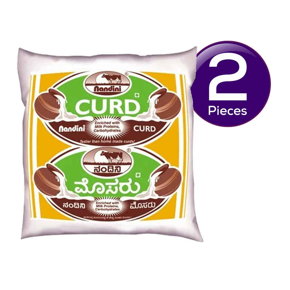 Nandini Thick Curd Pouch Combo