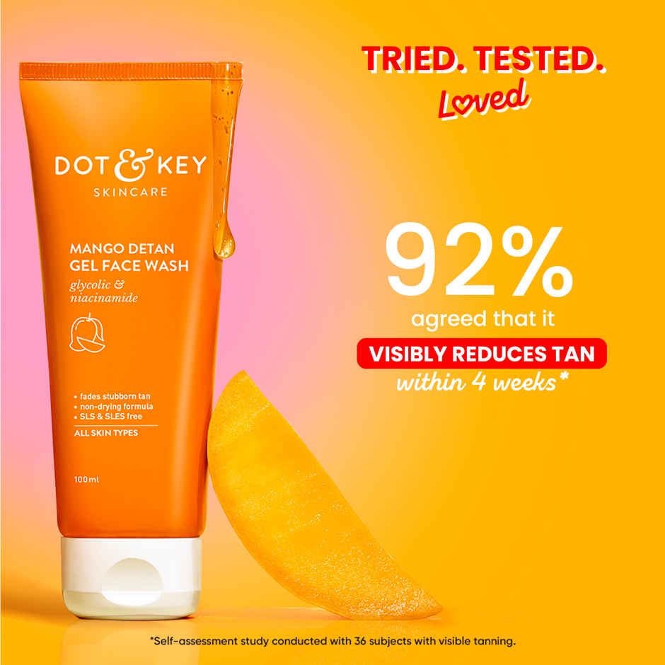 Dot & Key Mango Detan Gel Face Wash