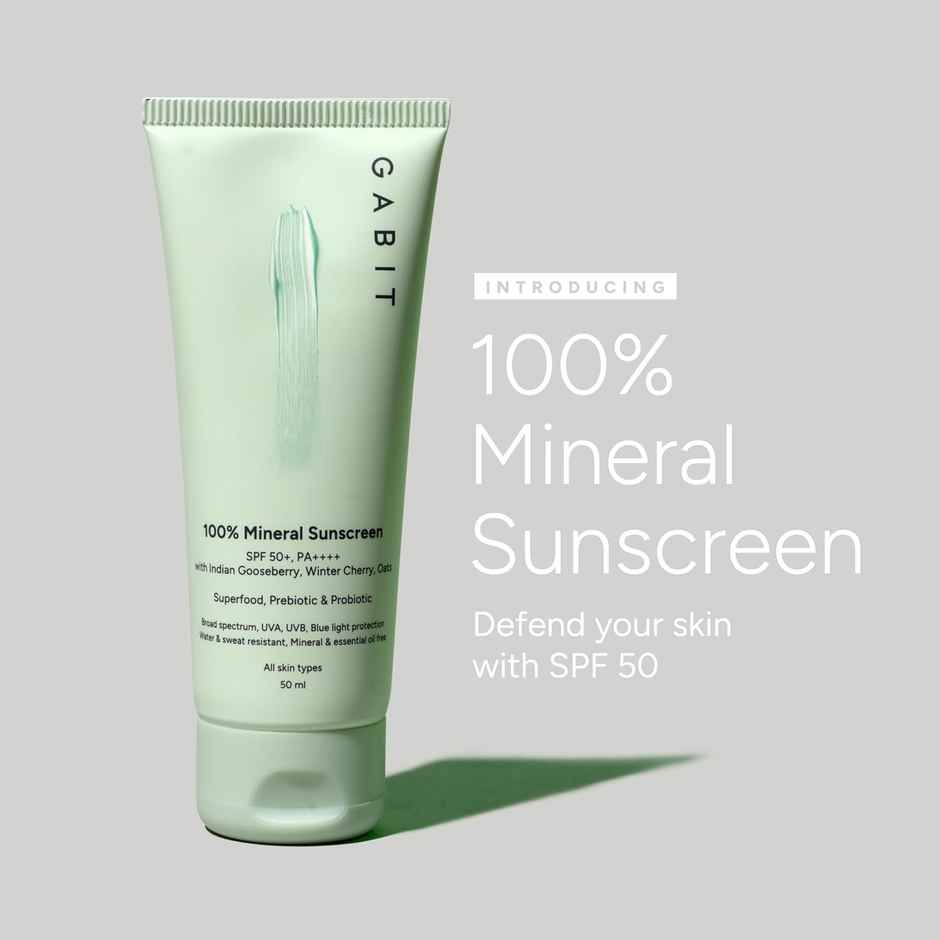 Gabit 100% Mineral Sunscreen